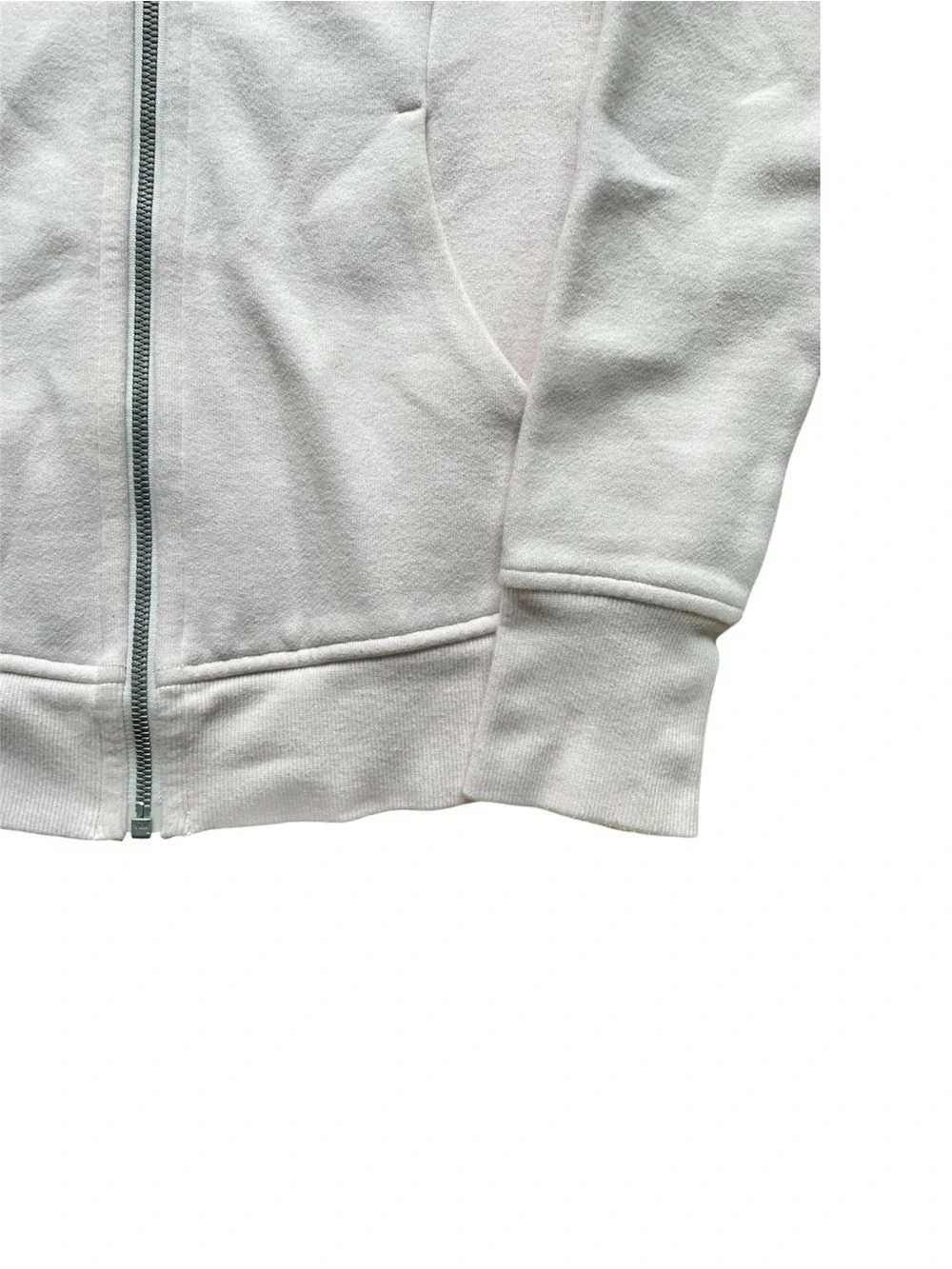 Lululemon Scuba Hoodie Womens Size 6 Fleece Flutterby Pink Full Zip Pockets EUC